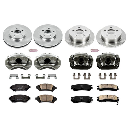 PowerStop 2005 Chevrolet Impala Front & Rear Autospecialty Brake Kit w/Calipers (KCOE5564)