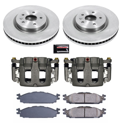 PowerStop 11-19 Lincoln MKT Front Autospecialty Kit w/Cals (KCOE5583)
