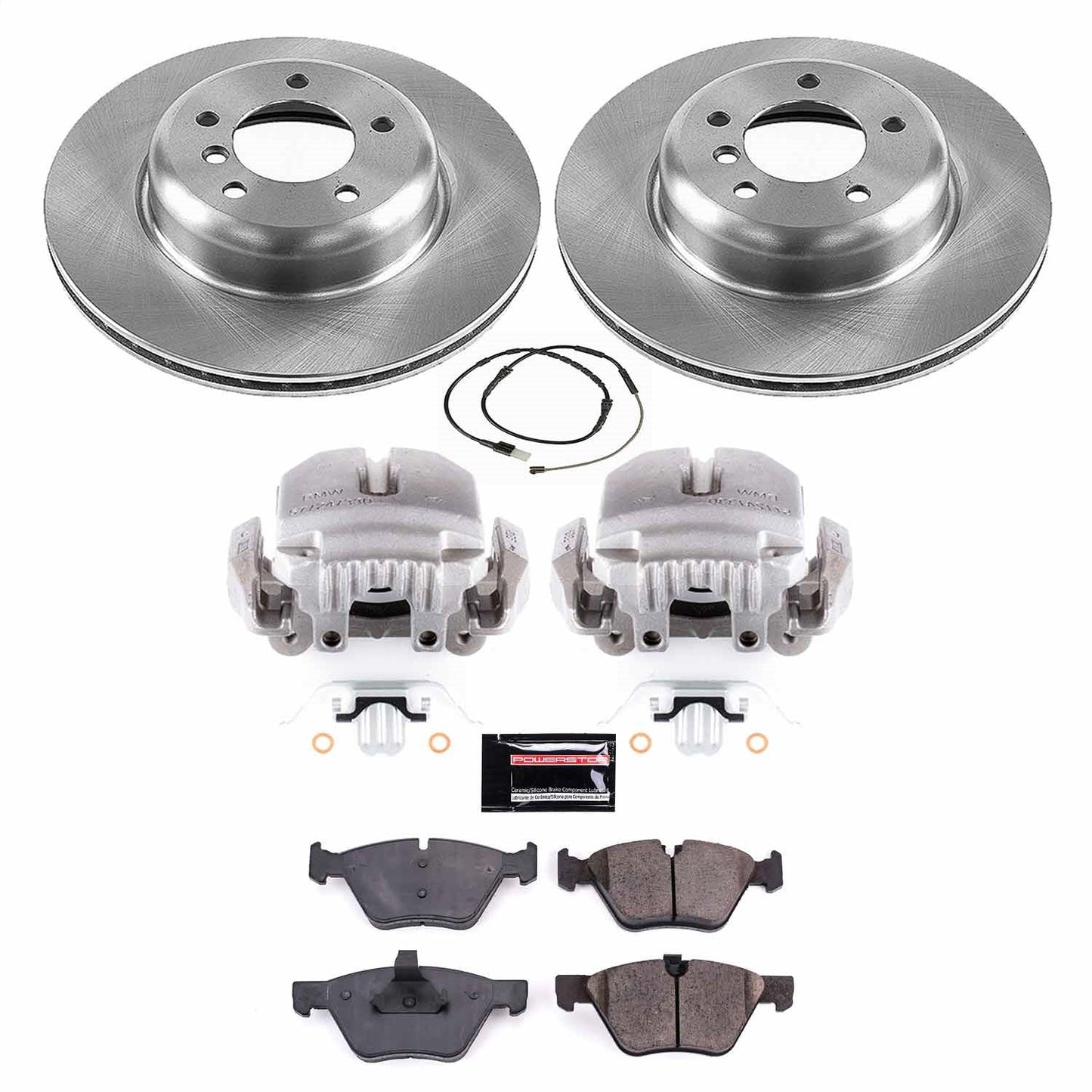 PowerStop 09-16 BMW Z4 Front Autospecialty Brake Kit w/Calipers (KCOE5691)