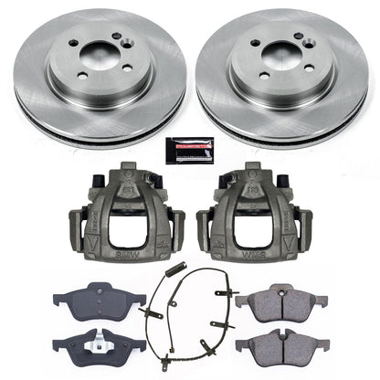 PowerStop 02-06 Mini Cooper Front Autospecialty Brake Kit w/Calipers (KCOE5724)