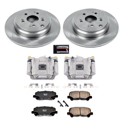 PowerStop 12-15 Honda Pilot Rear Autospecialty Brake Kit w/Calipers (KCOE5839)