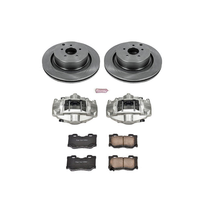 PowerStop 09-13 Infiniti FX50 Rear Autospecialty Brake Kit w/Calipers (KCOE5861)