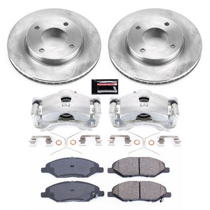 PowerStop 09-11 Nissan Versa Front Autospecialty Brake Kit w/Calipers (KCOE5862)