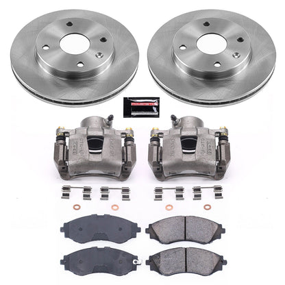 PowerStop 04-08 Suzuki Forenza Front Autospecialty Brake Kit w/Calipers (KCOE5894)