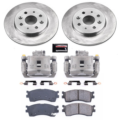 PowerStop 03-05 Kia Rio Front Autospecialty Brake Kit w/Calipers (KCOE5902)