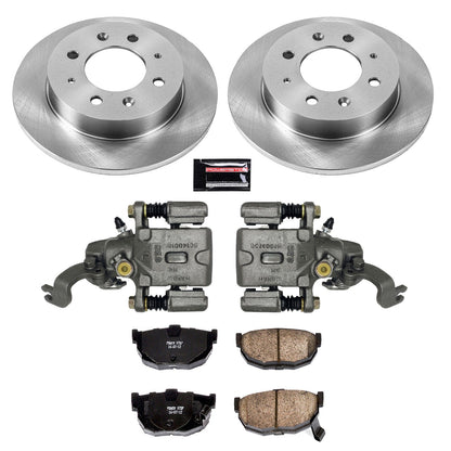 PowerStop 04-09 Kia Spectra Rear Autospecialty Brake Kit w/Calipers (KCOE5905)
