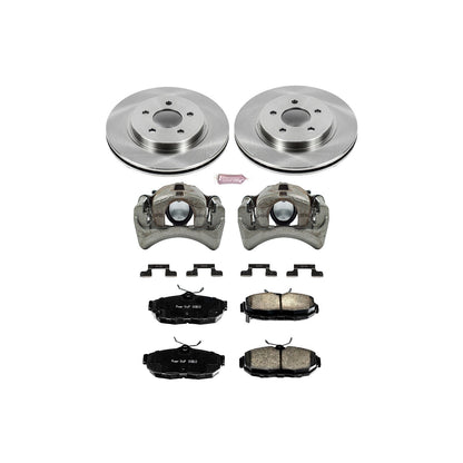 PowerStop 2012 Ford Mustang Rear Autospecialty Brake Kit w/Calipers (KCOE5941)