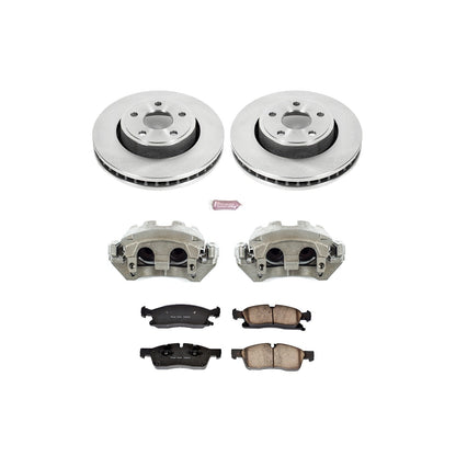 PowerStop 11-16 Jeep Grand Cherokee Front Autospecialty Kit w/Cals (KCOE5951)