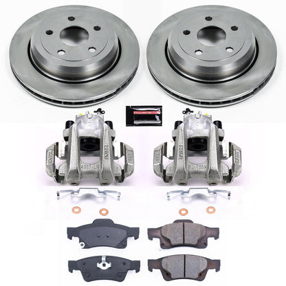 PowerStop 11-19 Dodge Durango Rear Autospecialty Brake Kit w/Calipers (KCOE5953)