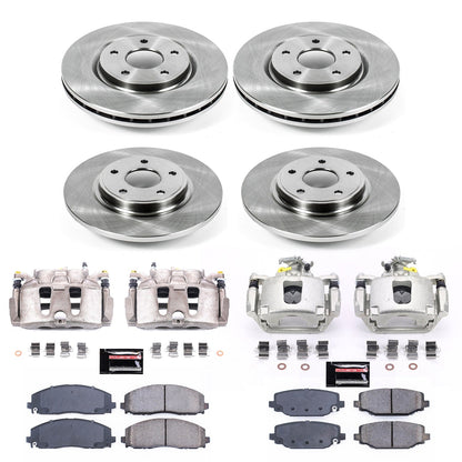 PowerStop Chrysler Town &amp Front & Rear Autospecialty Kit w/Cals (KCOE5960)