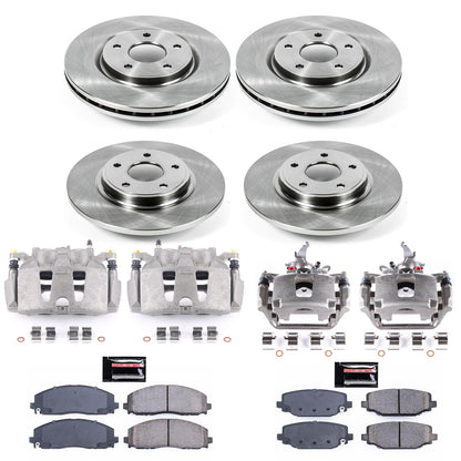 PowerStop 12-20 Dodge Journey Front & Rear Autospecialty Kit w/Cals (KCOE5960B)