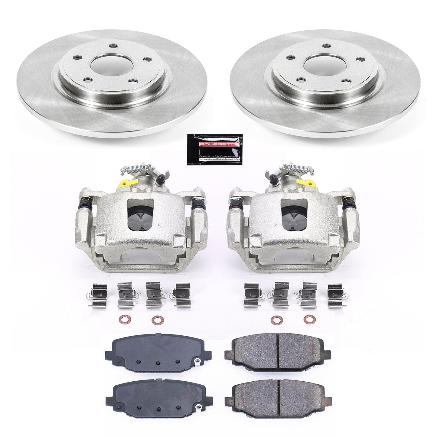 PowerStop 12-16 Chrysler Town and Country Rear Autospecialty Brake Kit w/Calipers (KCOE5961)