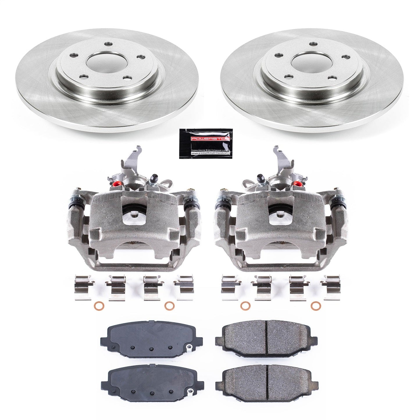 PowerStop 12-18 Dodge Journey Rear Autospecialty Brake Kit w/Calipers (KCOE5961B)