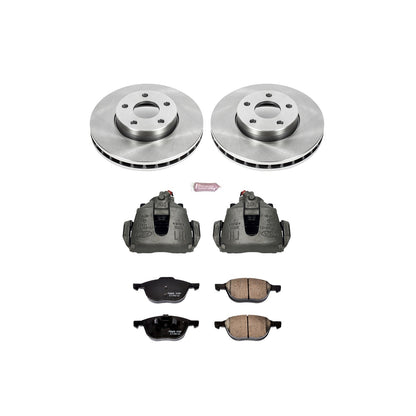 PowerStop 13-18 Ford C-Max Front Autospecialty Brake Kit w/Calipers (KCOE5976A)