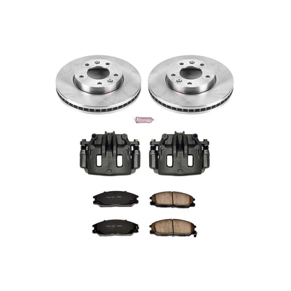 PowerStop 04-05 Kia Sedona Front Autospecialty Brake Kit w/Calipers (KCOE6108)