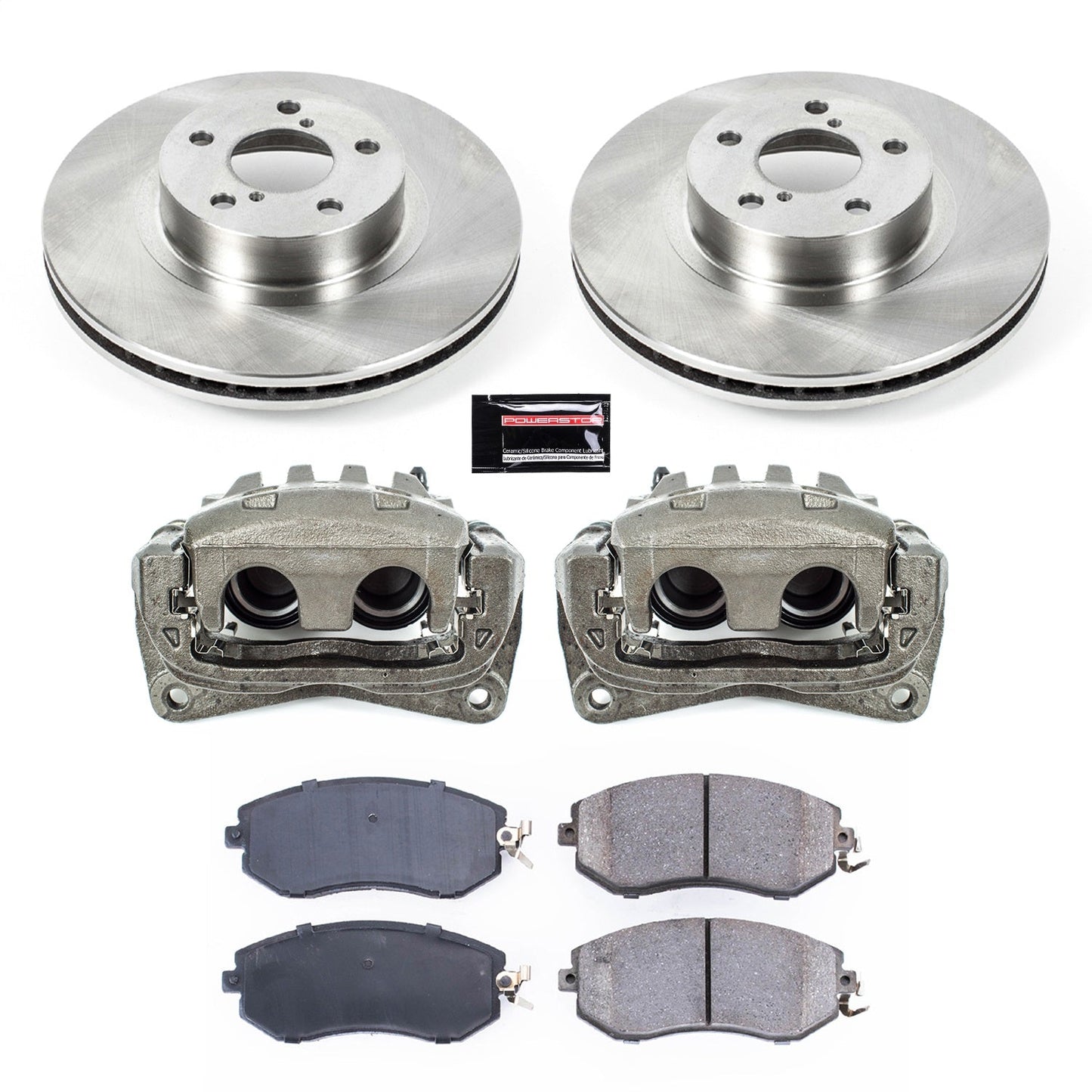 PowerStop 13-16 Subaru BRZ Front Autospecialty Brake Kit w/Calipers (KCOE6111)