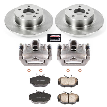 PowerStop 99-04 Land Rover Discovery Rear Autospecialty Brake Kit w/Calipers (KCOE6152)