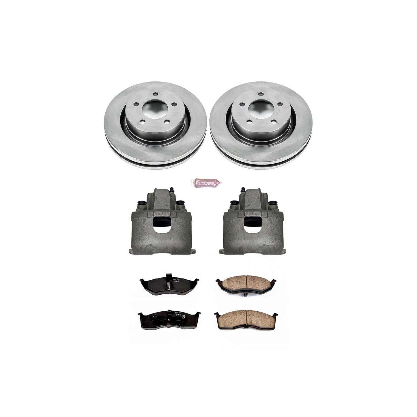 PowerStop 00-04 Chrysler Concorde Front Autospecialty Brake Kit w/Calipers (KCOE6179)