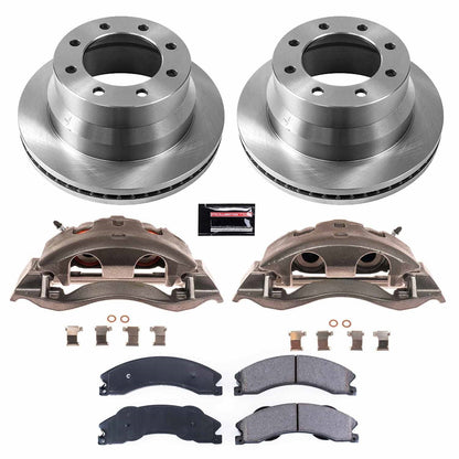 PowerStop 09-19 GMC Savana 4500 Rear Autospecialty Kit w/Cals (KCOE6257)