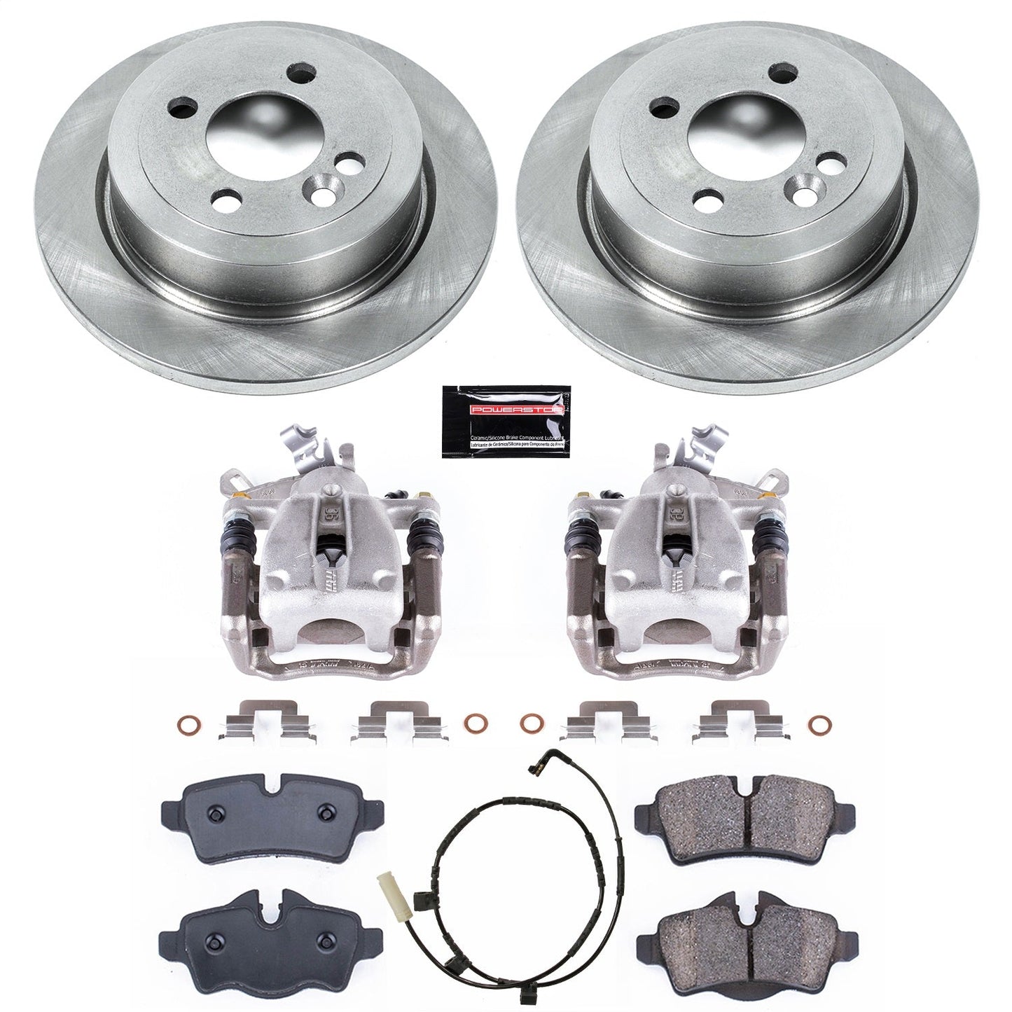 PowerStop Brake Kit | 2007–2010 Mini Cooper Rear (KCOE6281)