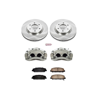 PowerStop 17-22 Nissan Armada Front Autospecialty Kit w/Cals (KCOE6321)