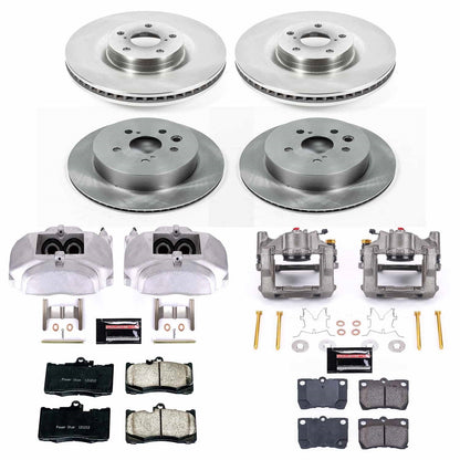 PowerStop Autospecialty Kit | 2013 Lexus IS350 (KCOE6356)