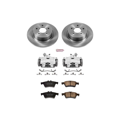 PowerStop 13-18 Ford C-Max Rear Autospecialty Brake Kit w/Calipers (KCOE6398)