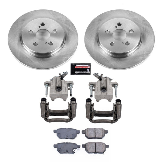 PowerStop 14-17 Lexus CT0h Rear Autospecialty Kit w/Calipers (KCOE6498)