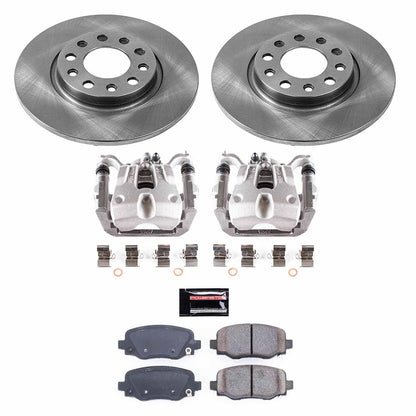 PowerStop 15-17 Chrysler 200 Rear Autospecialty Brake Kit w/Calipers (KCOE6543)