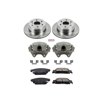PowerStop 15-19 Cadillac Escalade Rear Autospecialty Brake Kit w/Calipers (KCOE6562)