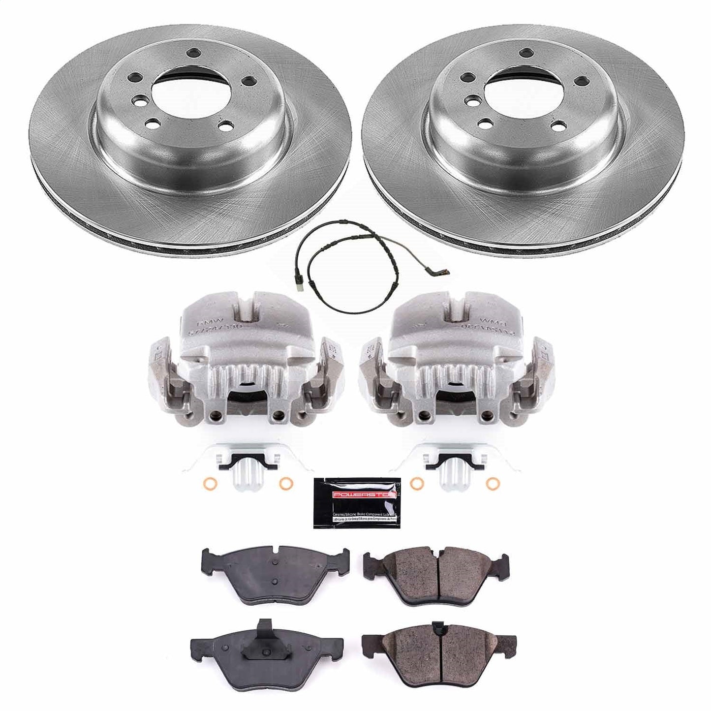 PowerStop 09-10 BMW Z4 Front Autospecialty Brake Kit w/Calipers (KCOE6578)