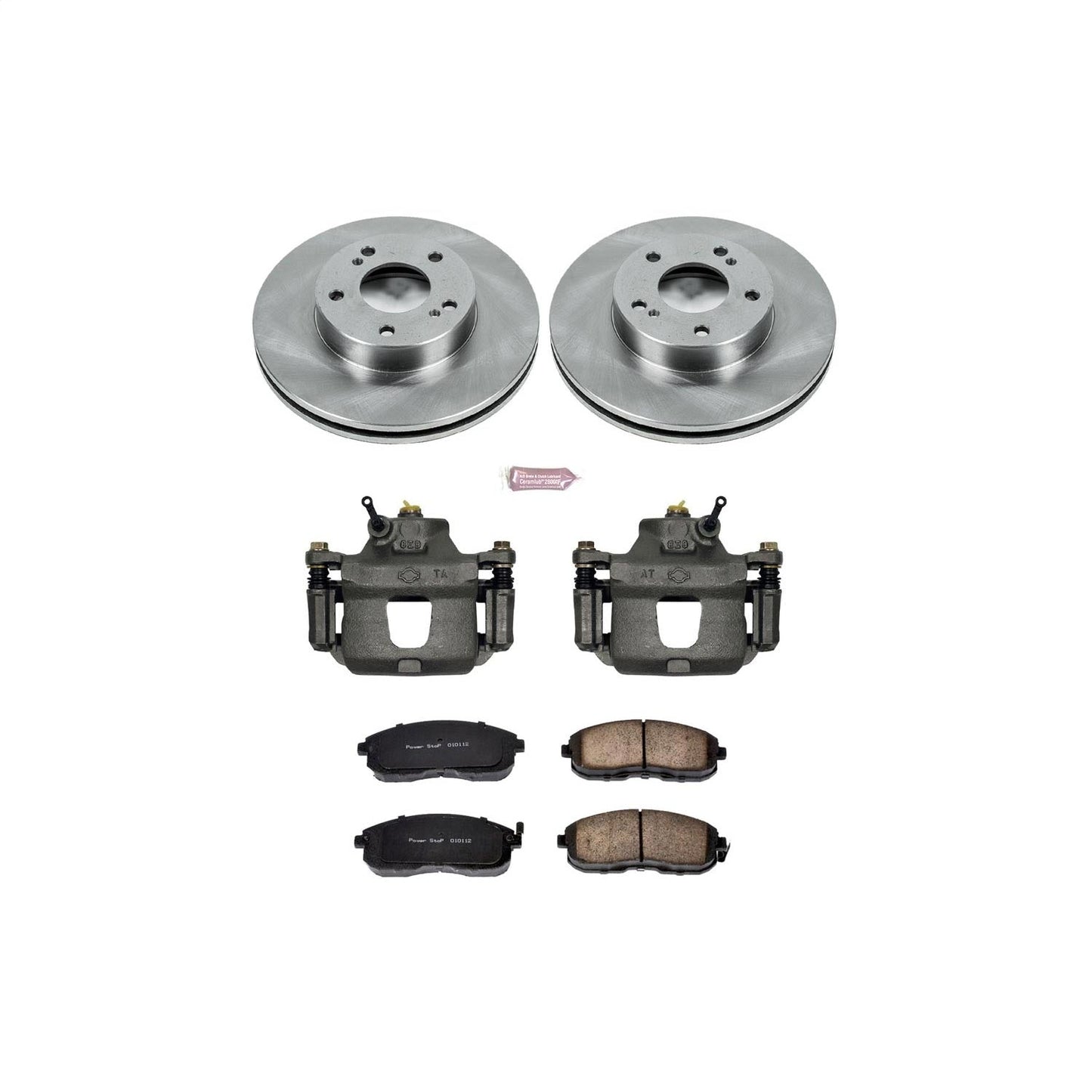 PowerStop 96-99 Infiniti I30 Front Autospecialty Brake Kit w/Calipers (KCOE660)