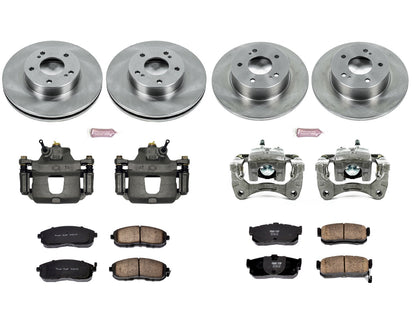 PowerStop 96-99 Infiniti I30 Front & Rear Autospecialty Brake Kit w/Calipers (KCOE662)