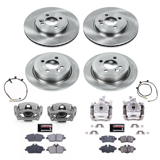 PowerStop 11-15 Mini Cooper Front & Rear Autospecialty Kit (KCOE6740)