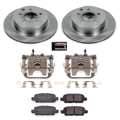 PowerStop 11-19 Nissan Leaf Rear Autospecialty Brake Kit w/Calipers (KCOE6761A)