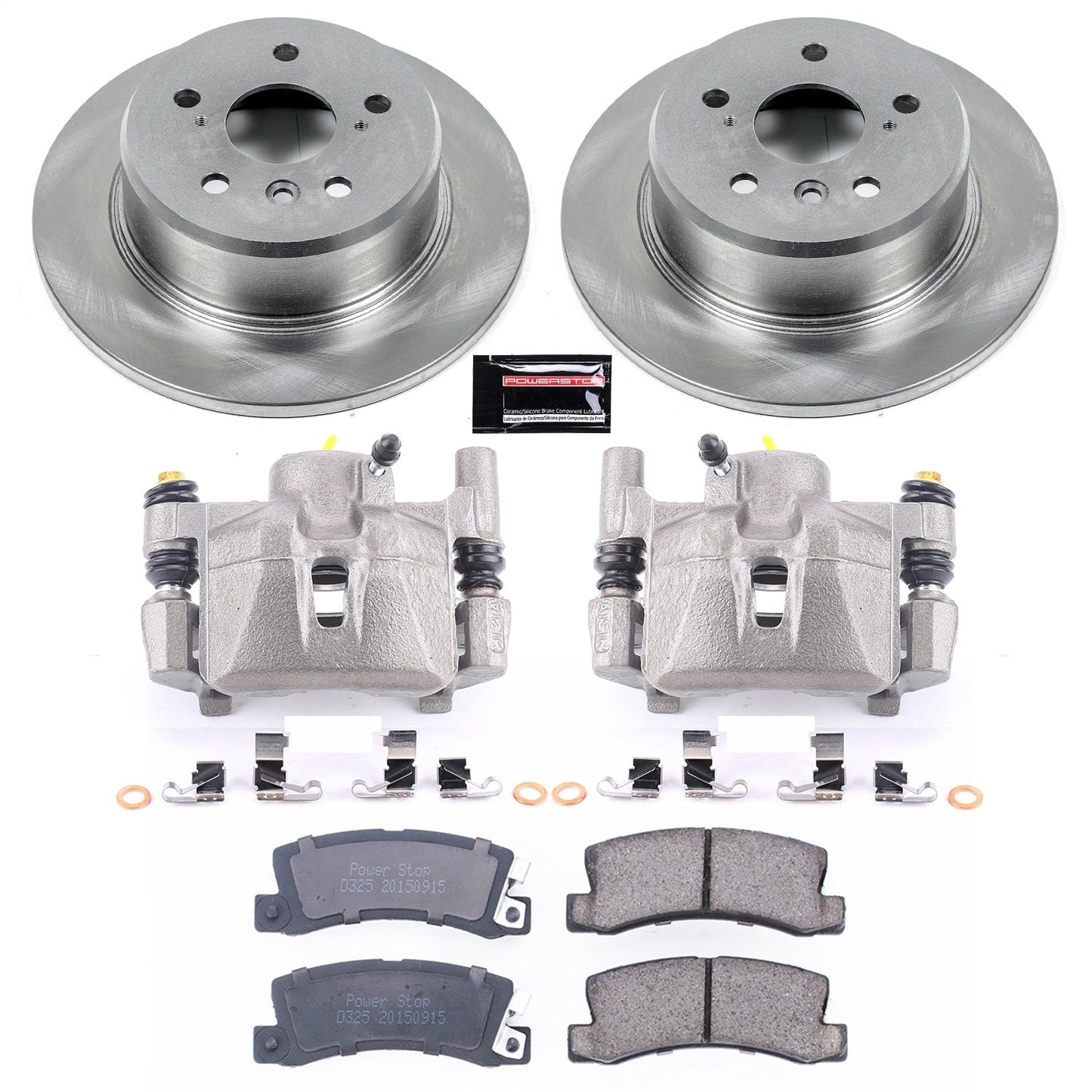 PowerStop 99-03 Lexus RX300 Rear Autospecialty Brake Kit w/Calipers (KCOE6784)