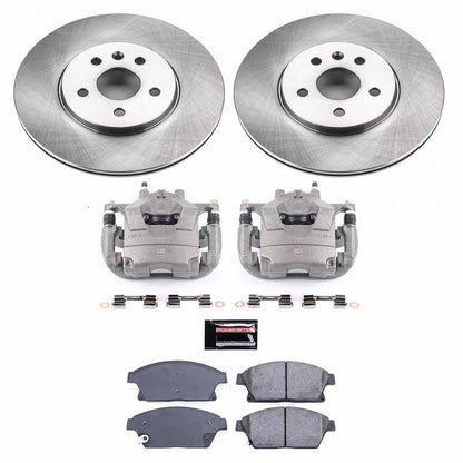 PowerStop 13-18 Buick Encore Front Autospecialty Brake Kit w/Calipers (KCOE6793)