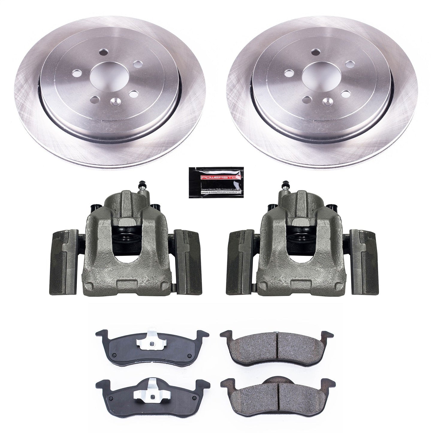 PowerStop 13-19 Lincoln MKT Rear Autospecialty Brake Kit w/Calipers (KCOE6819)