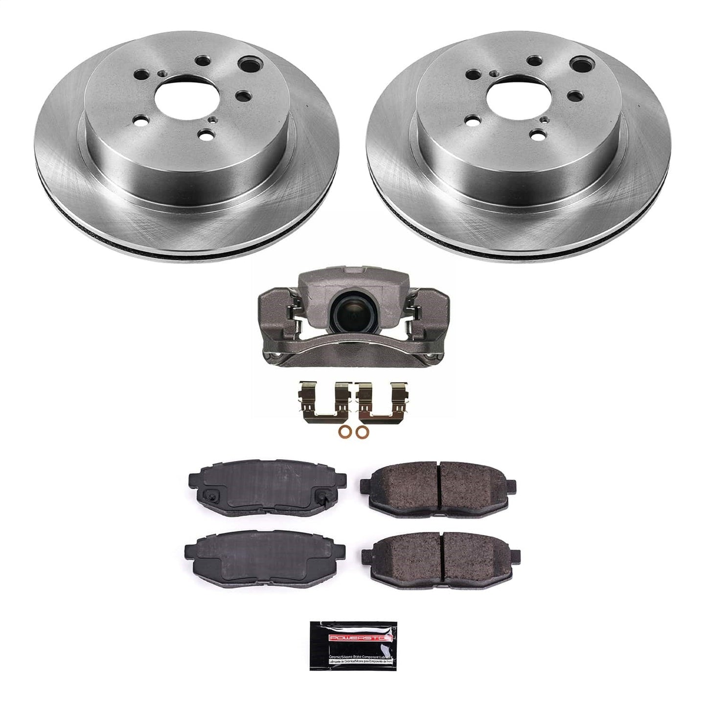 PowerStop 13-22 Ford F-350 Super Duty Front and Rear Autospecialty Kit w/Calipers (KCOE6820A)