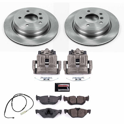 PowerStop 13-15 BMW X1 Rear Autospecialty Brake Kit w/Calipers (KCOE7008)