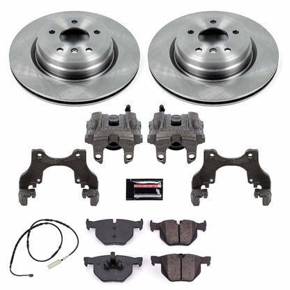 PowerStop 13-15 BMW X1 Rear Autospecialty Brake Kit w/Calipers (KCOE7009)