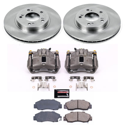 PowerStop 91-95 Acura Legend Front Autospecialty Brake Kit w/Calipers (KCOE704A)