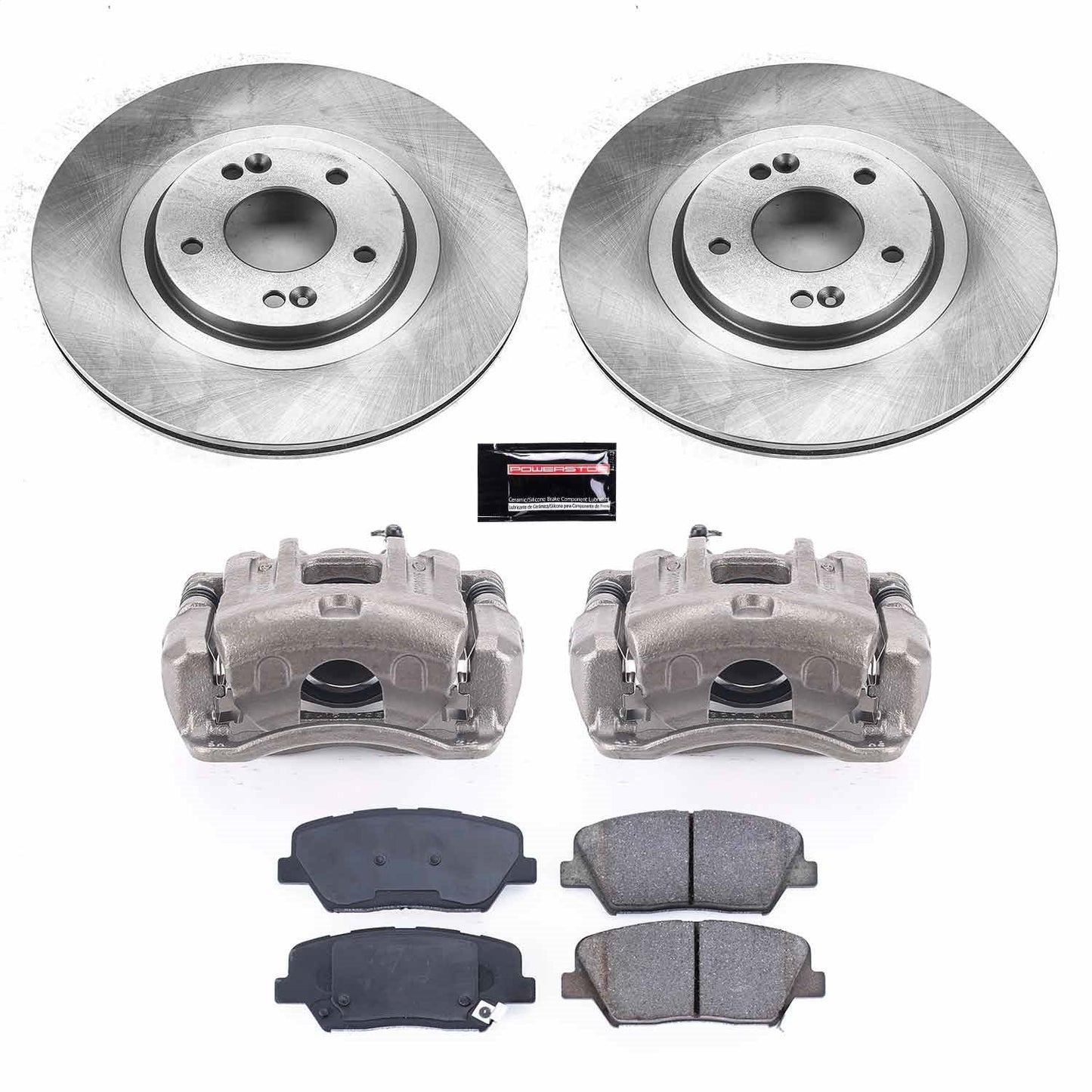 PowerStop 15-20 Kia Sorento Front Autospecialty Kit w/Cals (KCOE7064)