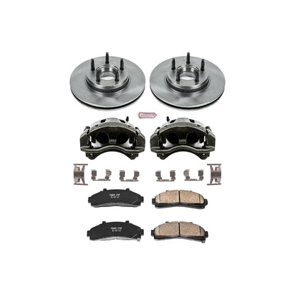 PowerStop 95-97 Ford Ranger Front Autospecialty Brake Kit w/Calipers (KCOE7070)