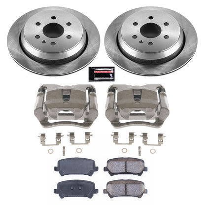 PowerStop 19-15 Chevrolet Colorado Rear Autospecialty Brake Kit w/Calipers (KCOE7127)