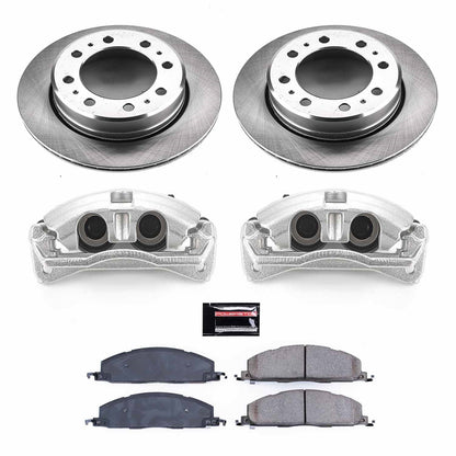 PowerStop 13-18 Ram 3500 Rear Autospecialty Kit w/Cals (KCOE7131A)