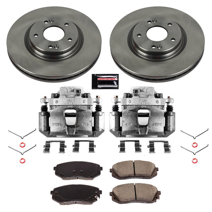 PowerStop 16-19 Hyundai Sonata Front Autospecialty Brake Kit w/Calipers (KCOE7353)
