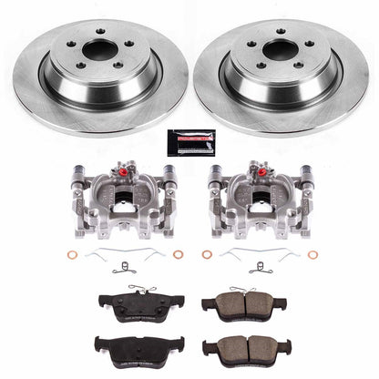 PowerStop 17-18 Lincoln Continental Rear Autospecialty Brake Kit w/Calipers (KCOE7417)