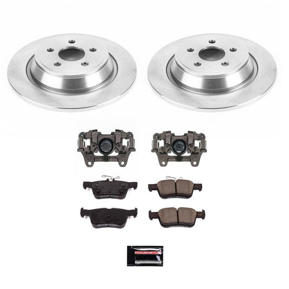 PowerStop 15-22 Ford Edge Rear Autospecialty Kit w/Calipers (KCOE7417A)