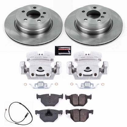 PowerStop 16-18 BMW X5 Rear Autospecialty Brake Kit w/Calipers (KCOE7429)
